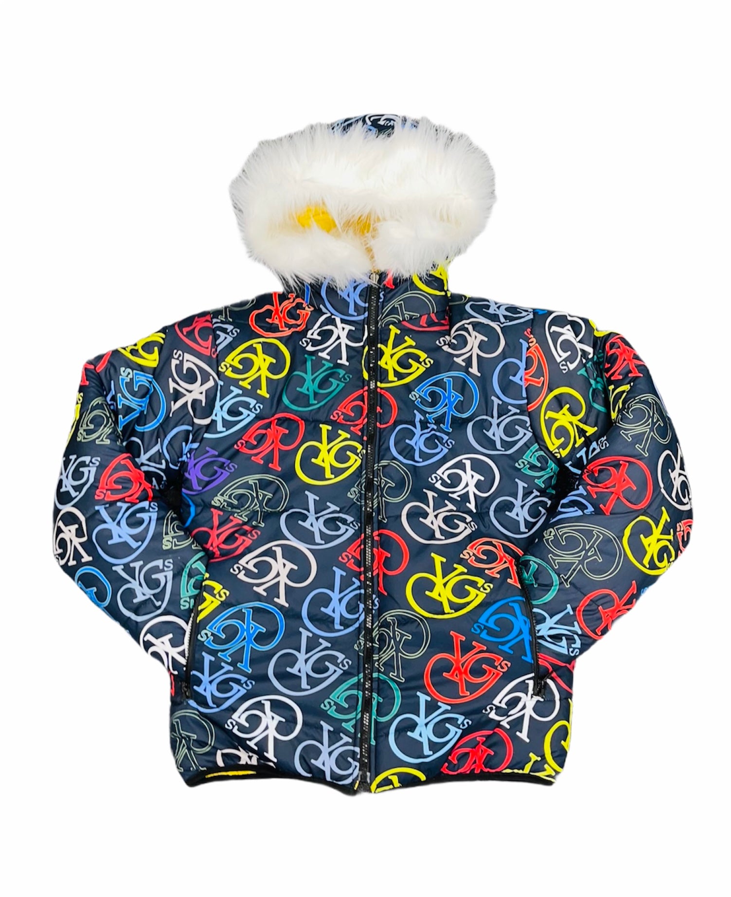 Tricolor Monogram Puffer Jacket - Ready to Wear