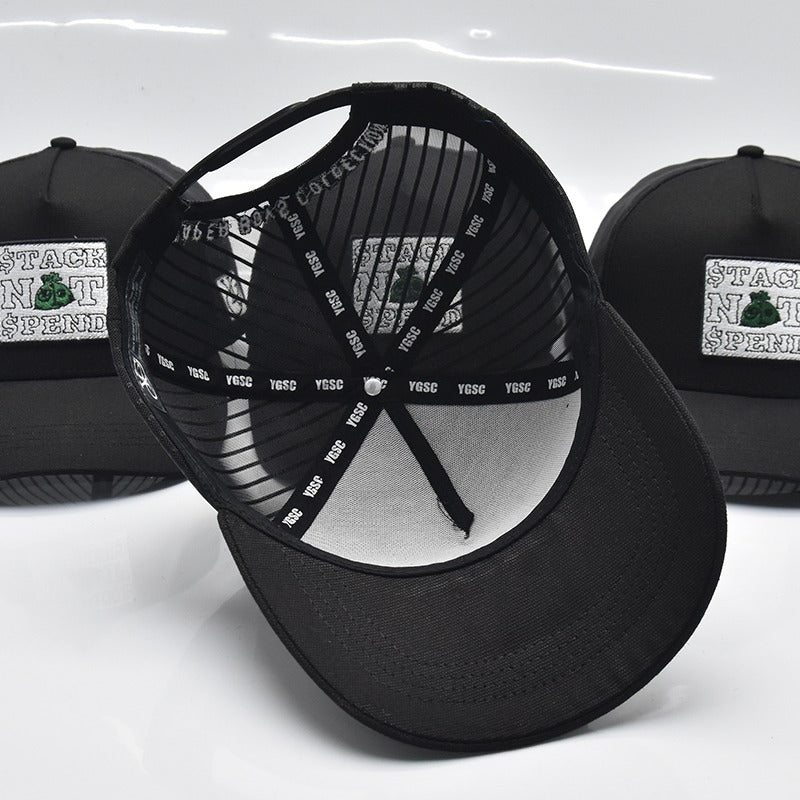 Stack Not Spend Signature Trucker Hat