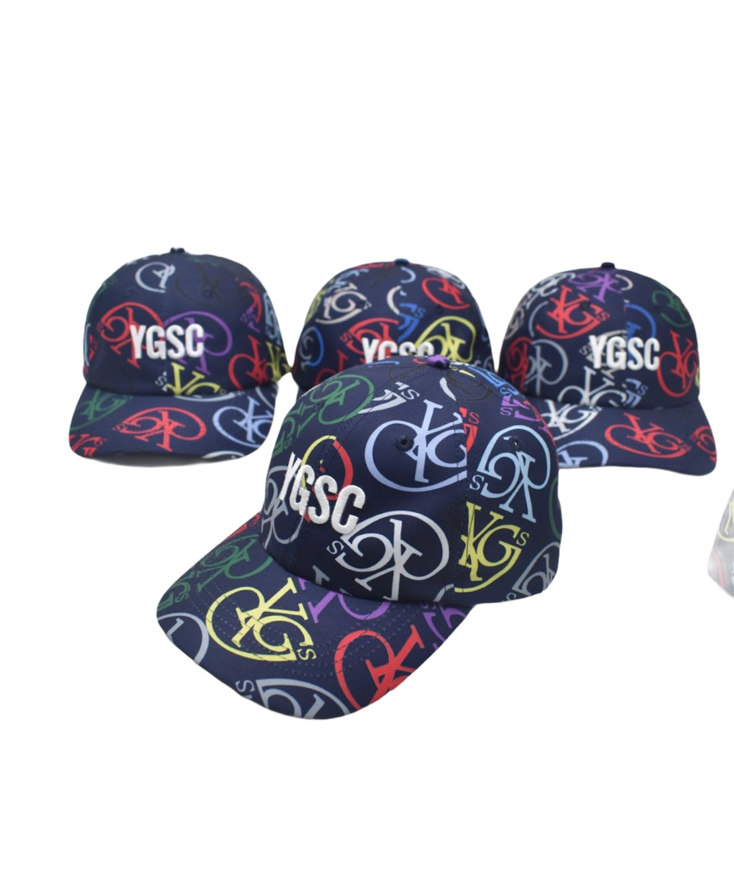 YGSC Monogram Printed Dad Hat