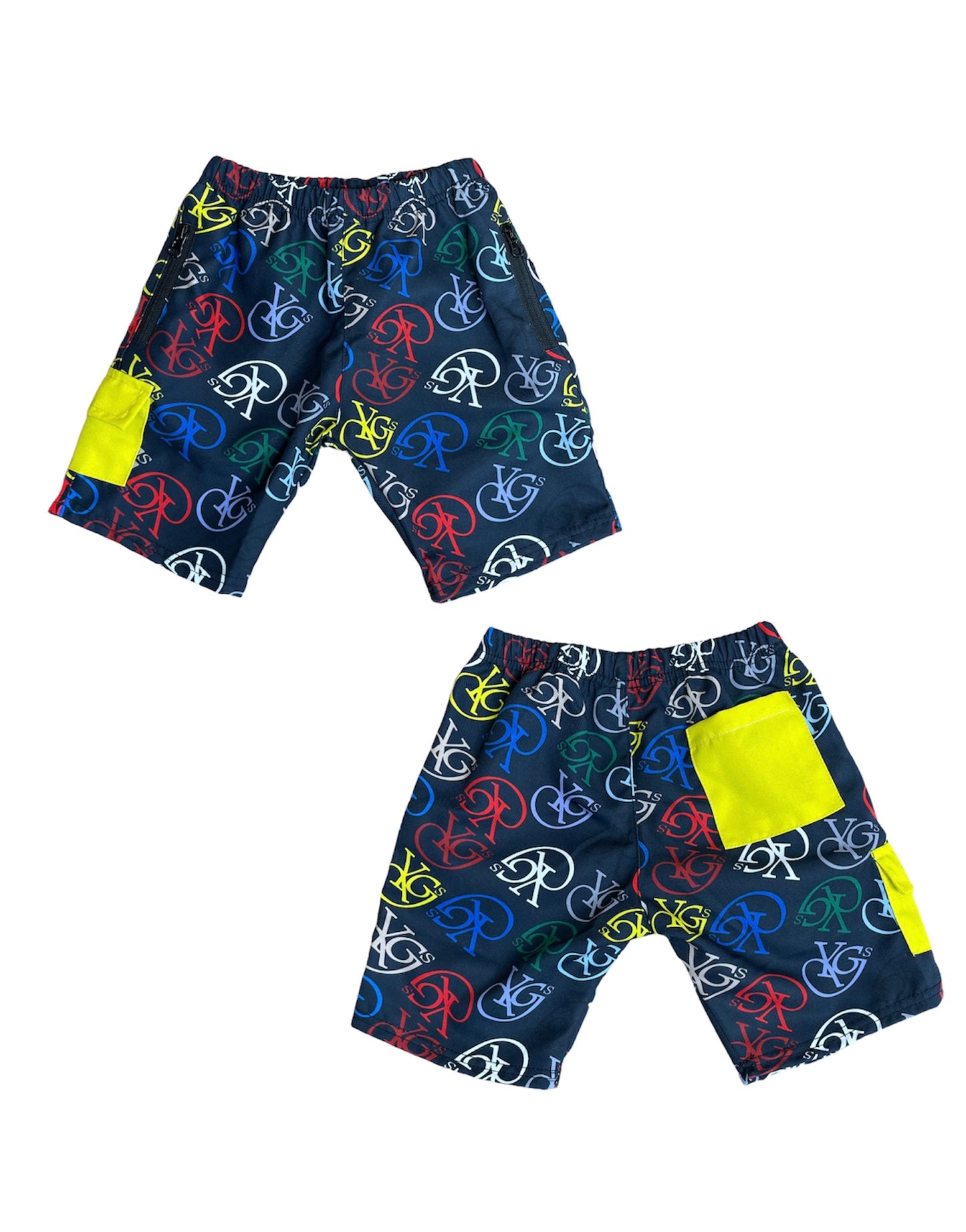 Boys Monogram Shorts