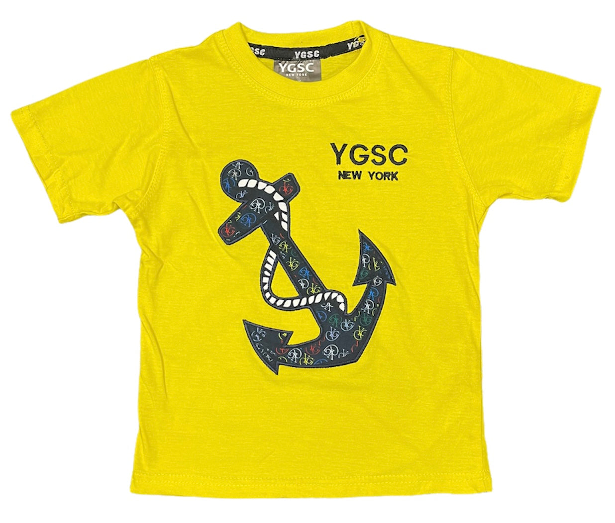 Boys Monogram Anchor Tshirt