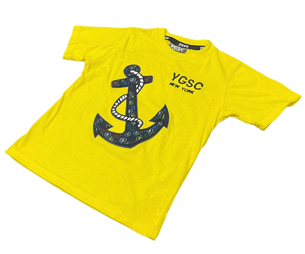 Boys Monogram Anchor Tshirt