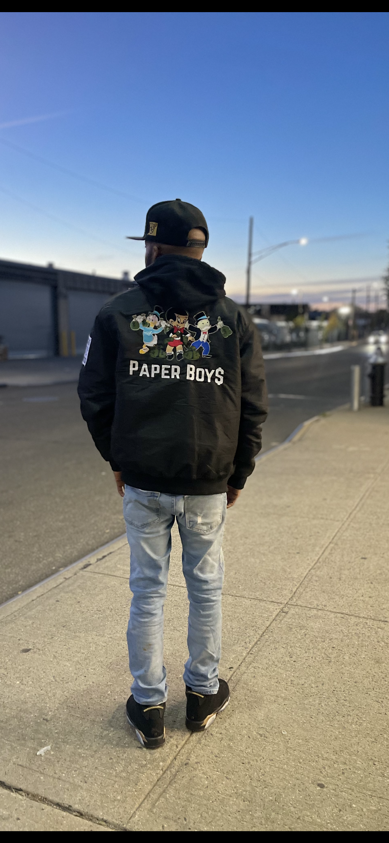 PAPER BOYS FLIGHT JACKET (Mens)